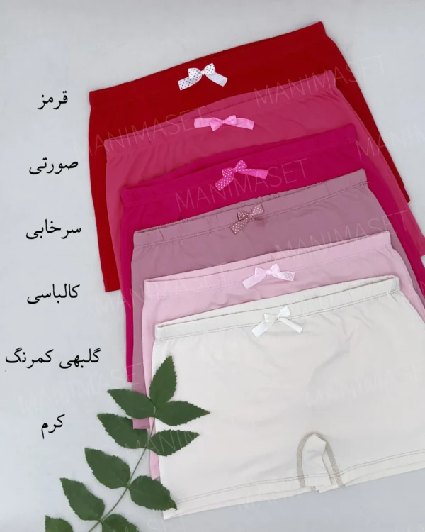 شورت پادار تمام نخ توتن - Image 2