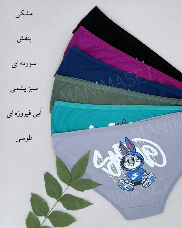 شورت پشت چاپی توتن طرح 5 سایز: 2XL - Image 3