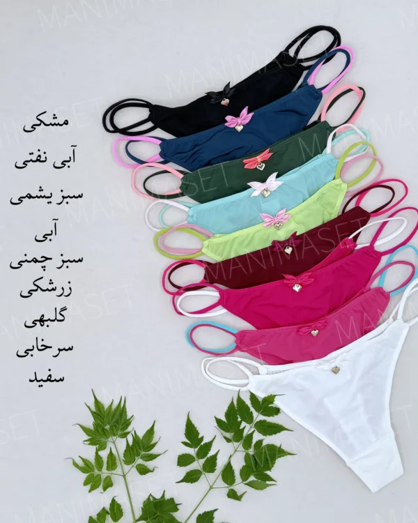 شورت بغل بندی لامبادا ساده - Image 2