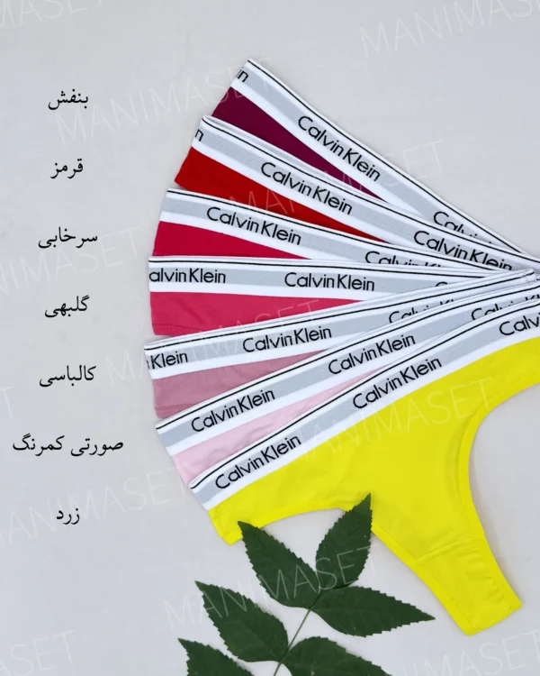 شورت نخی بکلس کش کلوین توتن - Image 3