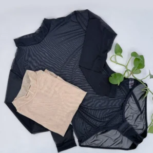 بادی حریر یقه 3 سانت