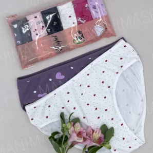 پک 6 تایی شورت تمام چاپ میسپل (ارسال رنگ رندوم)